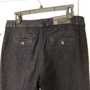 Banana Republic Logan Trouser Denim Pant Size 8